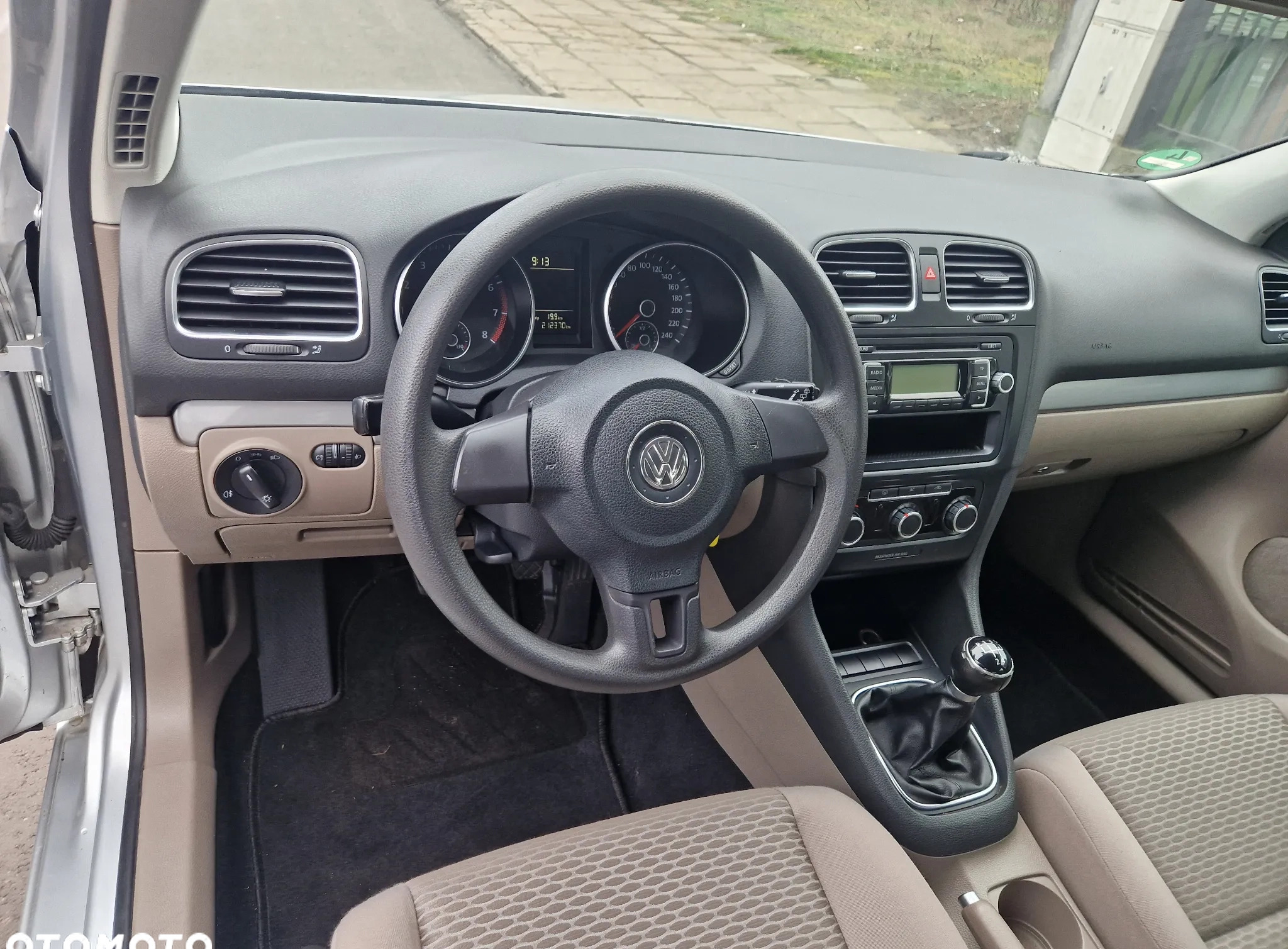 Volkswagen Golf cena 21900 przebieg: 210000, rok produkcji 2008 z Drzewica małe 106